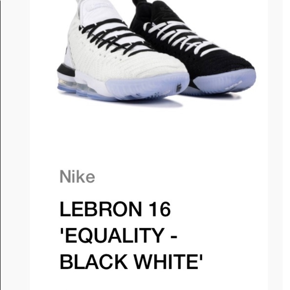 Lebron 16 Equality